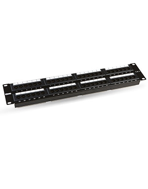 پچ پنل Cat5e UTP پچ پنل 48 پورت متا