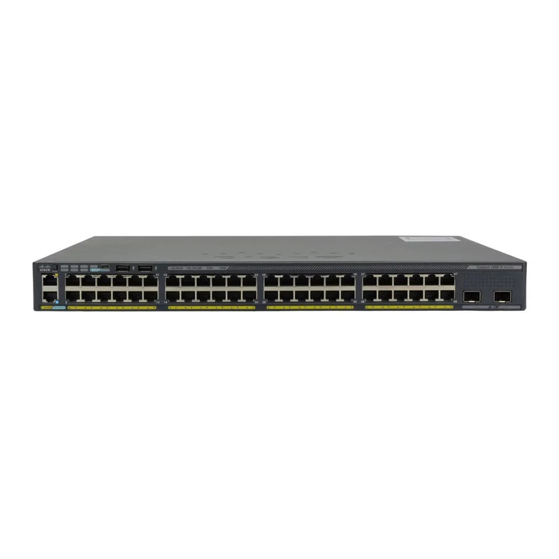 سوییچ شبکه 48 پورت PEO سیسکو مدل WS-C2960X-48FPD-L RF