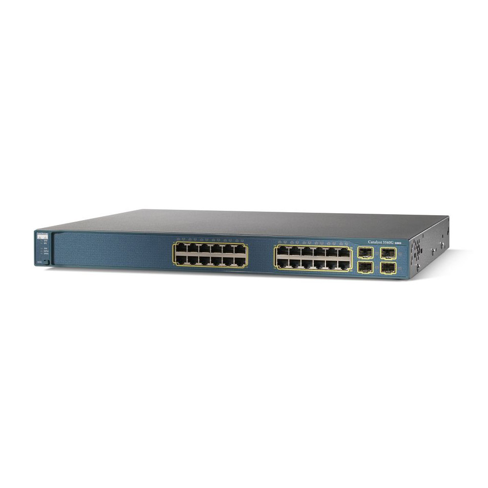 سوییچ شبکه 24 پورت سیسکو مدل WS-C3560G-24TS-S
